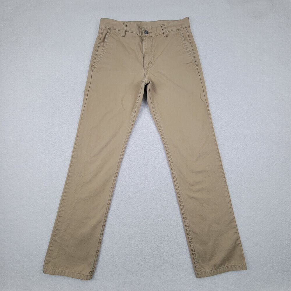 Levis White Tab‎ Khaki Pants Mens 30 x 30 Measures 30 x 29 100% Cotton ***READ